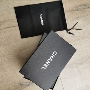 Chanel Shoe Box and Dust Bags